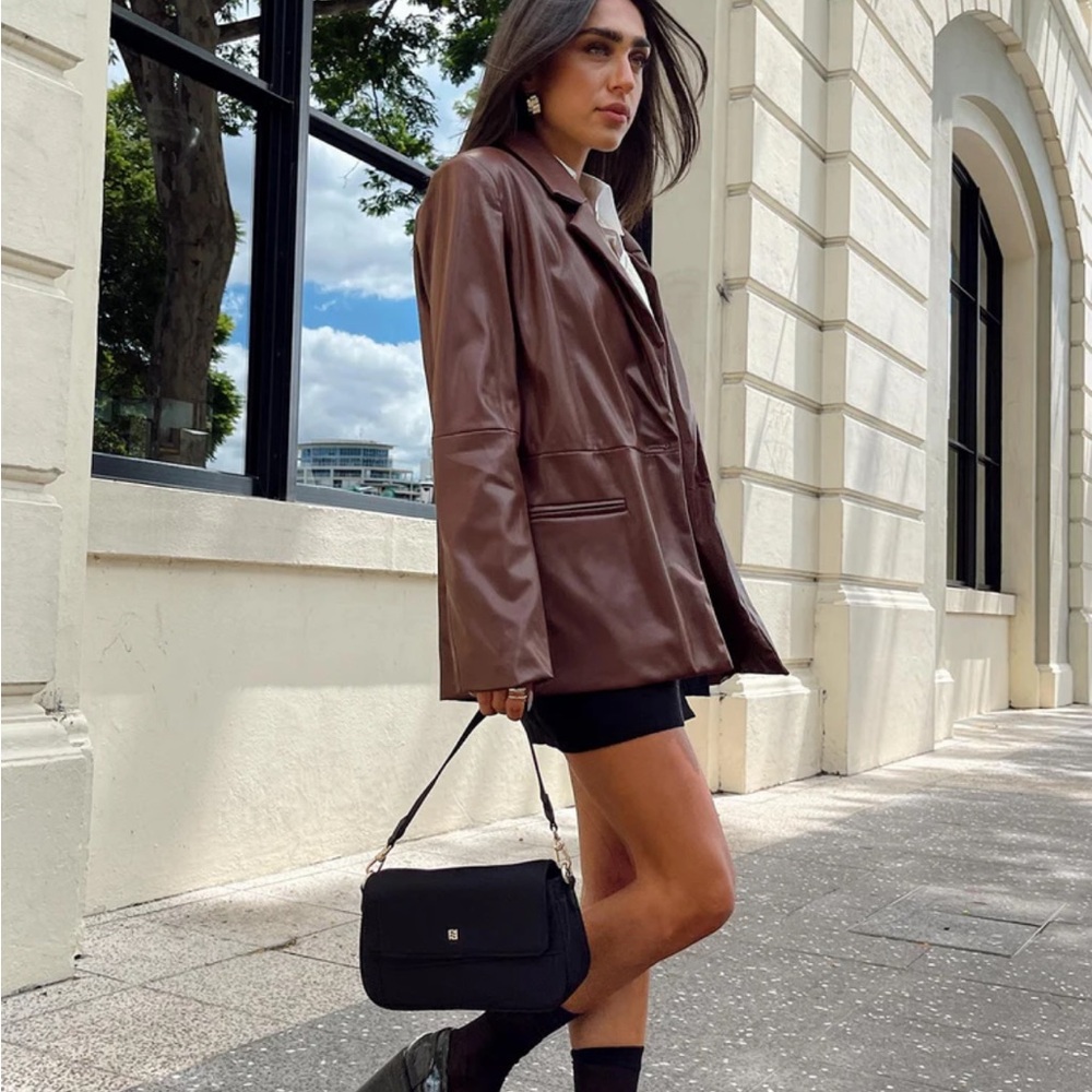 Princess Polly Leather Jacket/ Blazer
